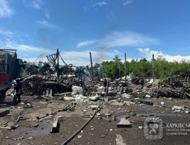 Удар по Дергачах на Харківщині: 19 поранених