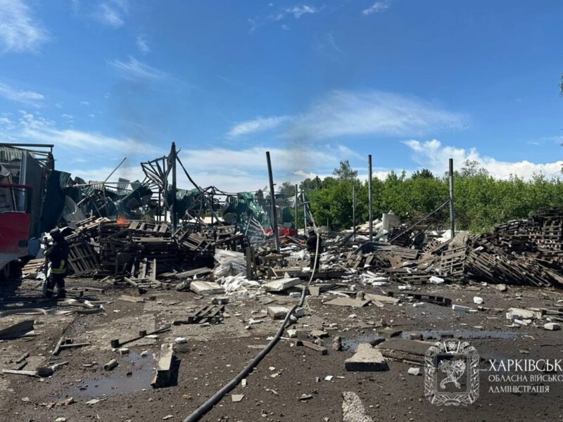 Удар по Дергачах на Харківщині: 19 поранених