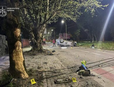 Водій отримав 10 років за смертельну ДТП в Ужгороді