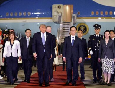 Вперше з 2017 року: Трамп прибув до Китаю