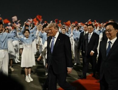 Вперше за 9 років. Трамп приїхав в Китай