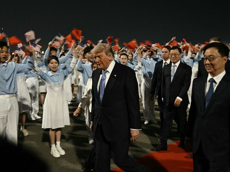 Вперше за 9 років. Трамп приїхав в Китай