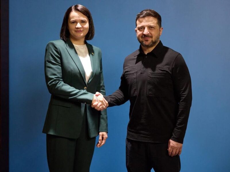 Зеленський провів зустріч із Тихановською в Києві