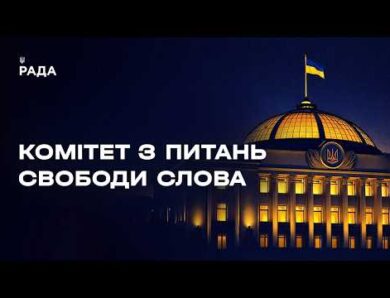 Засідання Комітету з питань свободи слова 10.06.2026