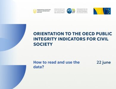 Orientation to the OECD Public Integrity Indicators for civil society: how to read and use the data?