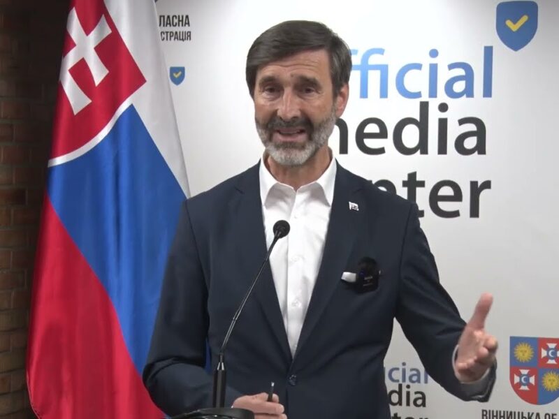 🇺🇦🇸🇰 Спільна пресконференція Андрія Сибіги та Юрая Бланара