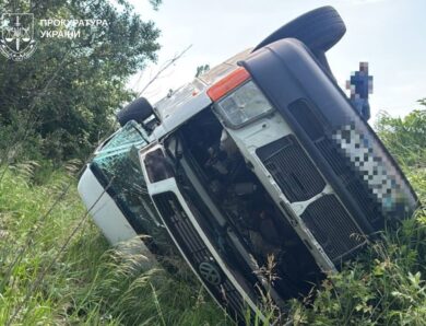Автобус з дітьми потрапив у ДТП на Харківщині