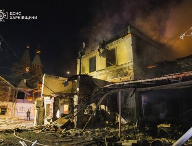 ДСНС показала наслідки атаки на Харківщину