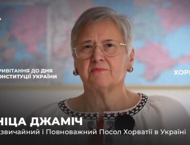 Вітальне слово АНІЦИ ДЖАМІЧ з нагоди Дня Конституції України