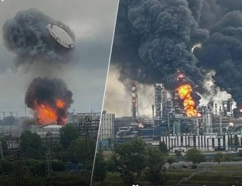 Генштаб розповів про ураження на Московському НПЗ