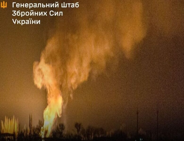 Генштаб відзвітував по ураженню Таманьнефтегазу