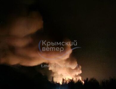 Крим накрили блекаути після чергових вибухів