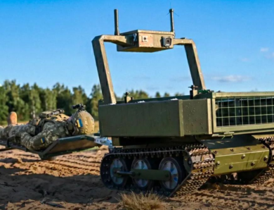 Модернізований наземний робот Вепр посилить арсенал медеваків у ЗСУ