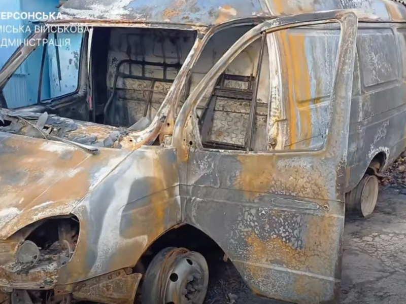Росіяни атакували дроном ринок у Херсоні