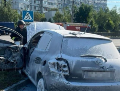 Росіяни обстріляли АЗС у Запоріжжі