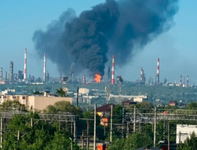 СБУ знову вдарила по станції, яка забезпечує пальним Москву