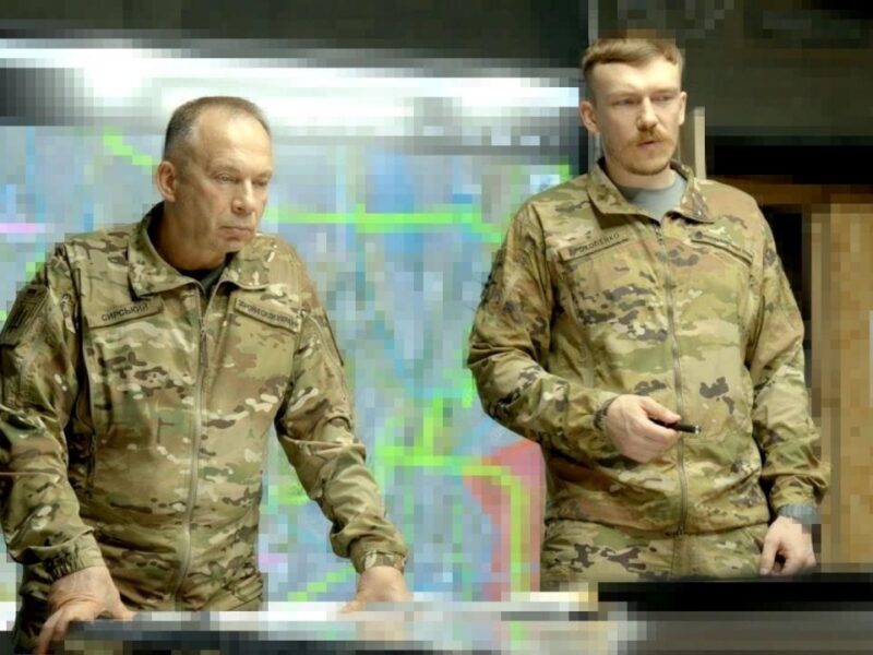 Сирський відвідав корпуси ЗСУ на Донеччині