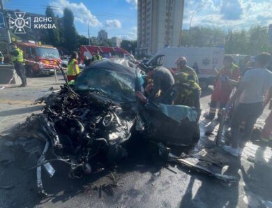 У ДТП в Києві загинули двоє поліцейських