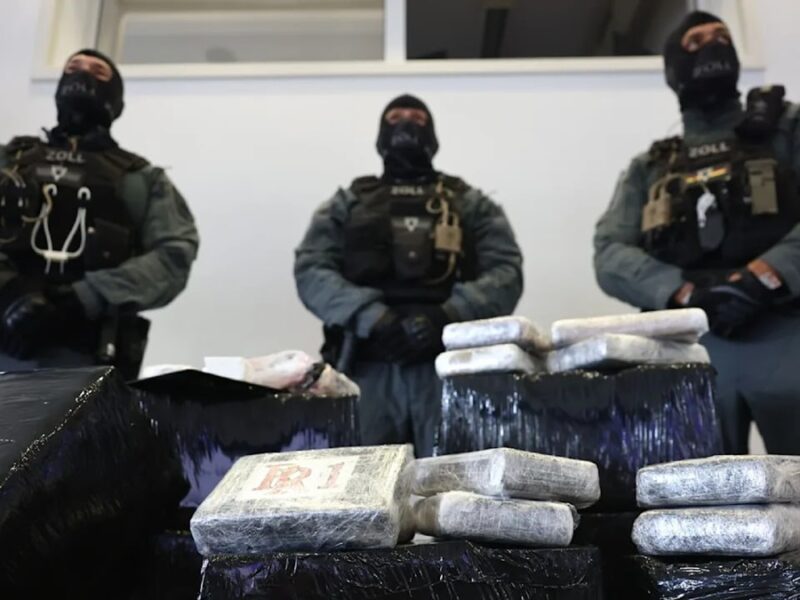 У Німеччині вилучили рекордні вісім тонн кокаїну
