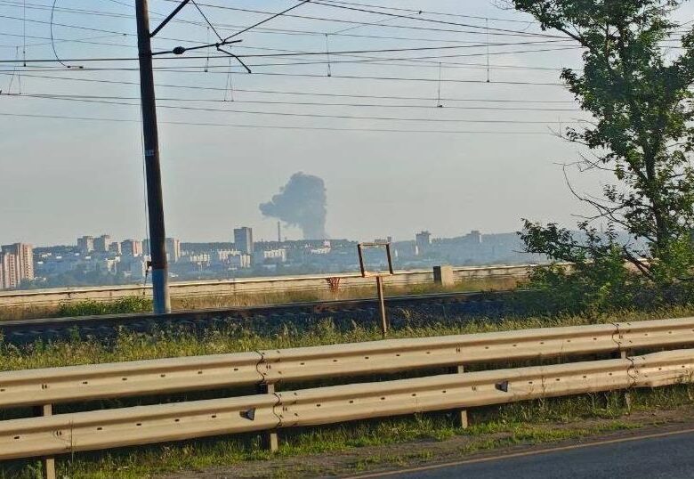 У РФ дрони атакували хімзавод