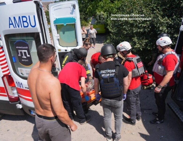 Удар по Запоріжжю: число поранених різко зросло