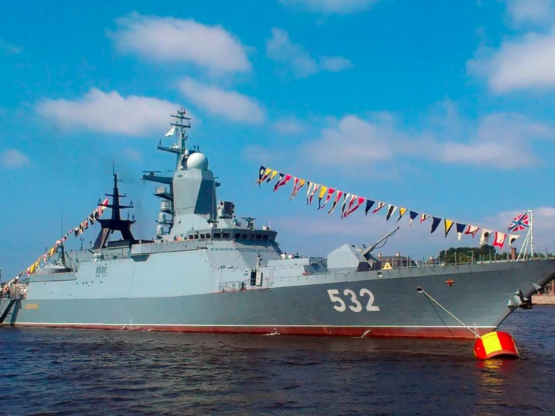 З’явились знімки ураженого у Кронштадті ракетного корабля
