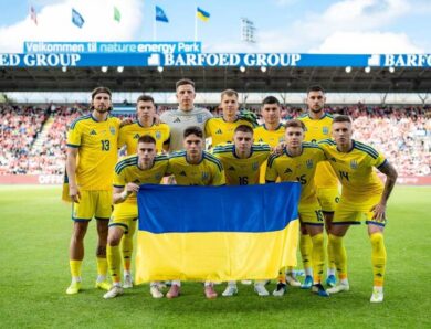 Збірна України провела лише половину спарингу із збірною Данії