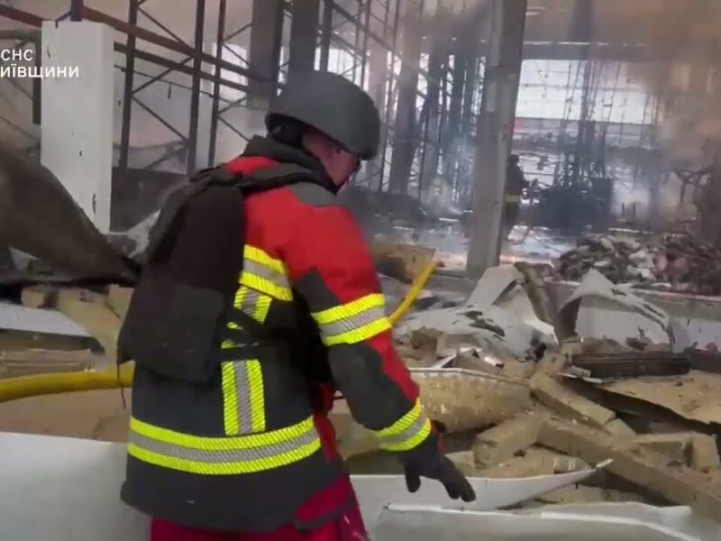 Київщина: через російську атаку постраждали двоє людей