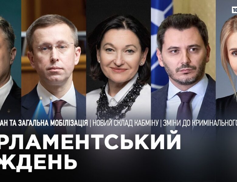 Парламентський тиждень 18.07.2026