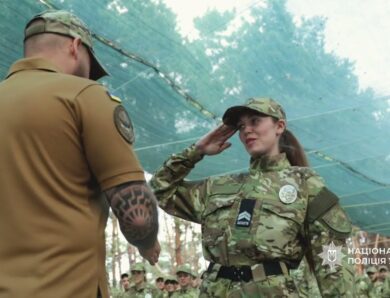 На Київщині відбувся четвертий випуск патрульних після посиленого курсу підготовки
