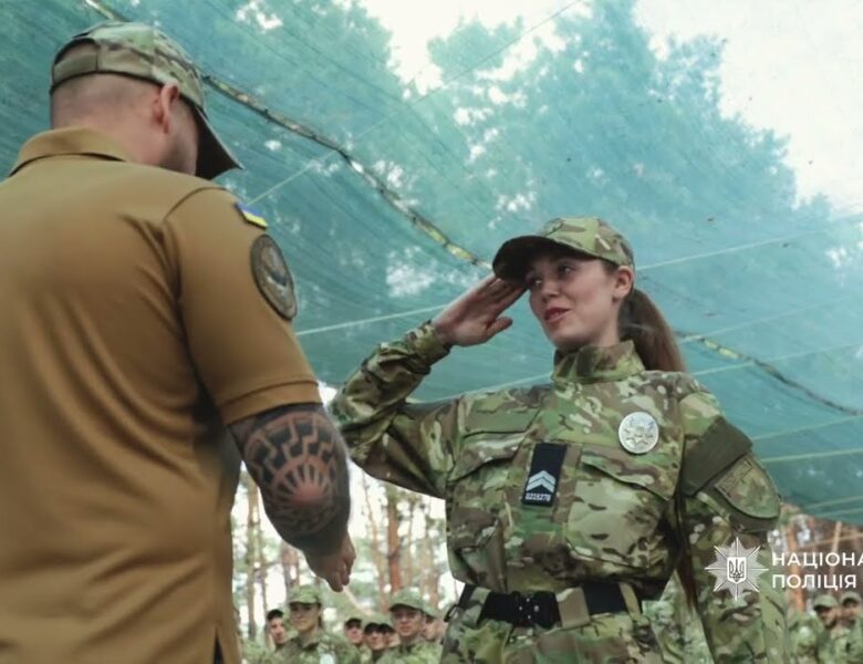 На Київщині відбувся четвертий випуск патрульних після посиленого курсу підготовки
