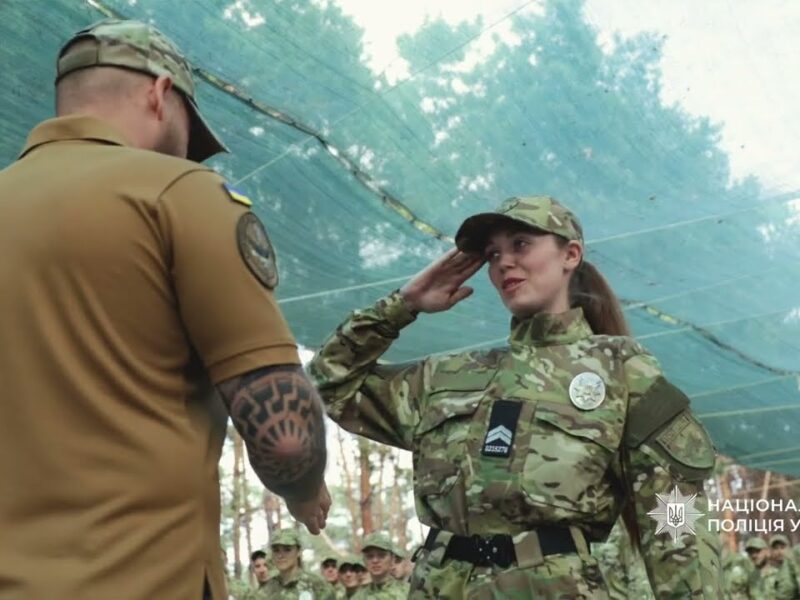На Київщині відбувся четвертий випуск патрульних після посиленого курсу підготовки