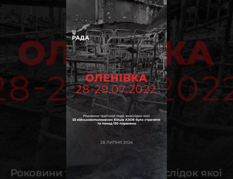 У ніч з 28 на 29 липня 2022 року на території Оленівської колонії відбувся спланований теракт
