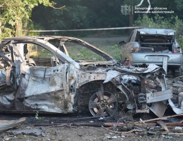 Атака РФ по Запоріжжю загинули троє людей, ще 15 поранені