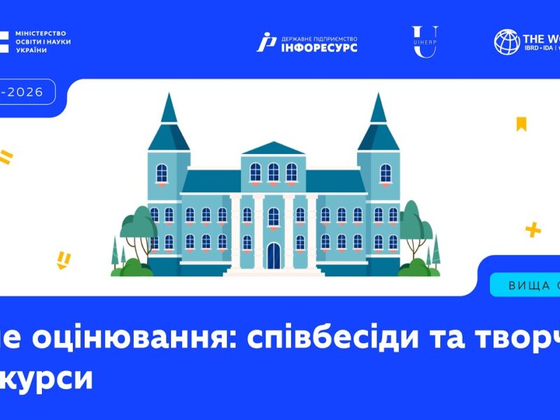 Очне оцінювання: співбесіди та творчі конкурси, вага коефіцієнтів на творчих конкурсах