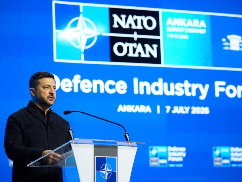 Виступ Президента Володимира Зеленського на Форумі оборонних індустрій НАТО