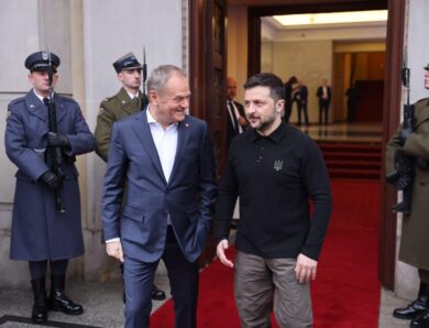 На фоні нападів на українців. Зеленський в Польщі