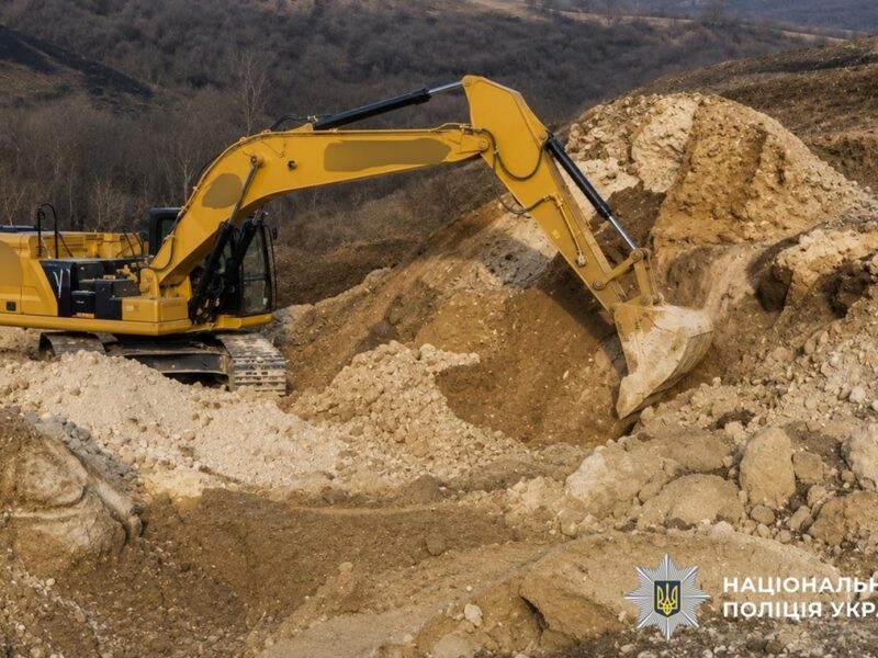 На Вінниччині підприємство незаконно видобуло копалини на 337 млн грн