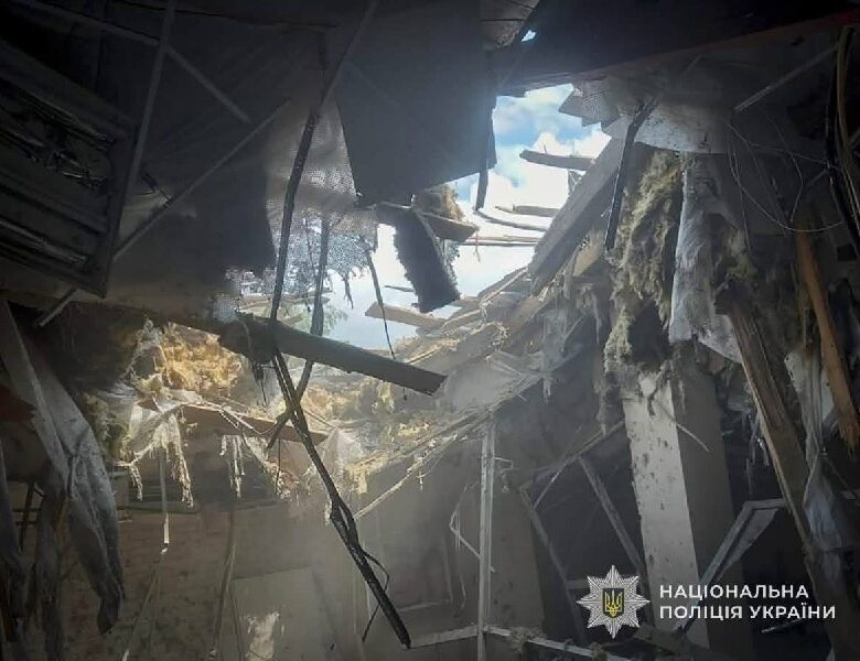 Поліція показала наслідки атаки РФ на Сумщину