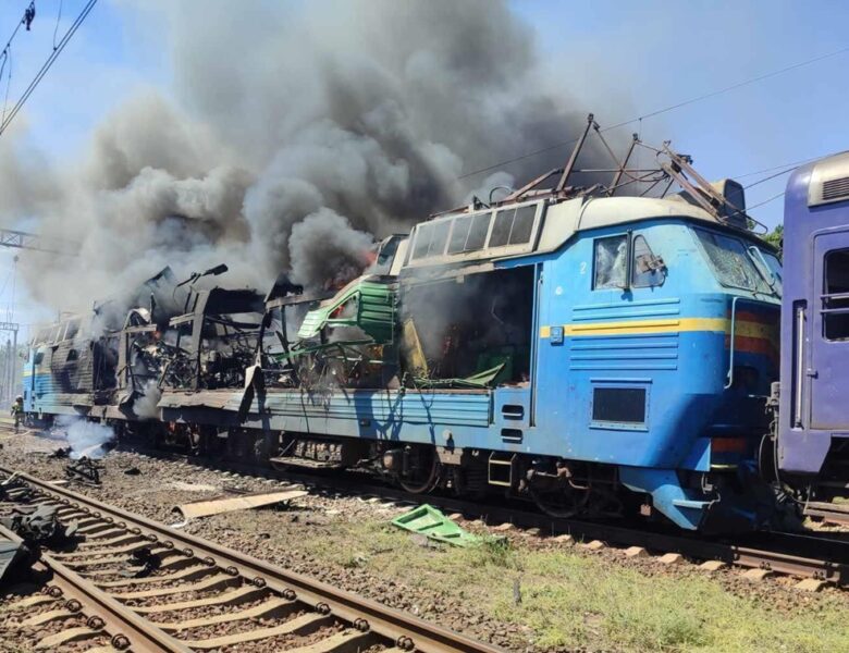 Росія атакувала пасажирський поїзд на Запоріжжі