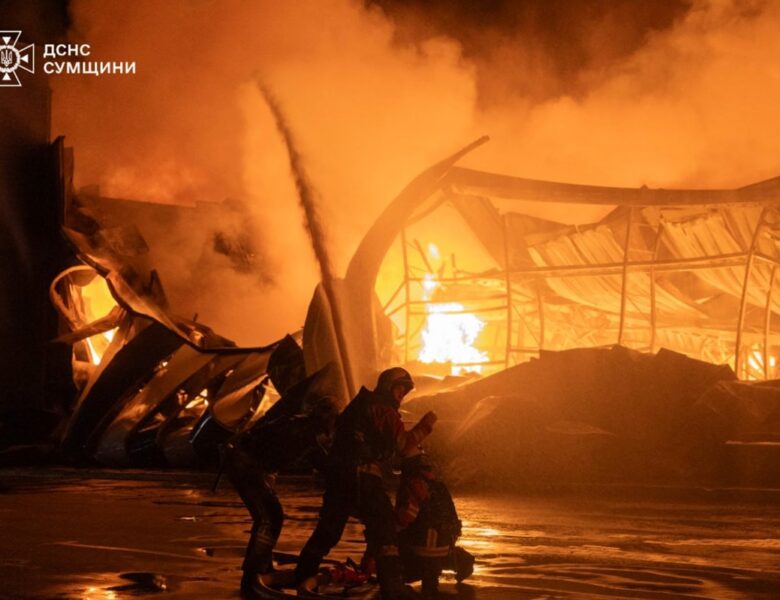 Росіяни атакували рятувальників у Сумах