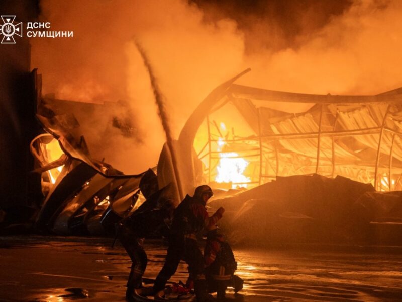 Росіяни атакували рятувальників у Сумах