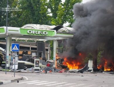 Росіяни знищили понад 30 АЗС у Запорізькій області