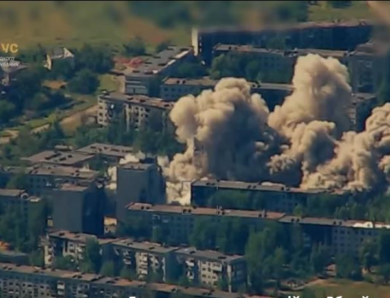 Сили оборони показали удар по російських інструкторах БпЛА у Покровську