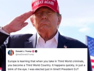 Трамп заявив, що Європа перетворюється на країну Третього світу