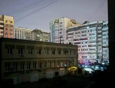 У Бєлгороді після удару стався блекаут
