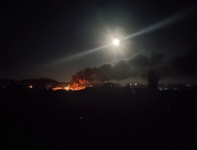 У Донецьку “приліт” і пожежа
