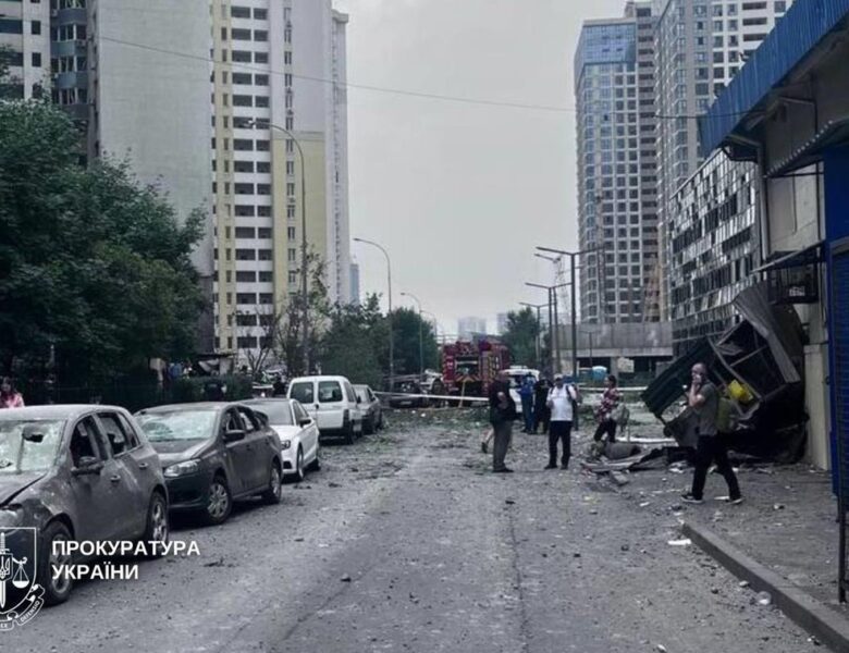 У Києві перекрили рух на низці вулиць через атаку Росії