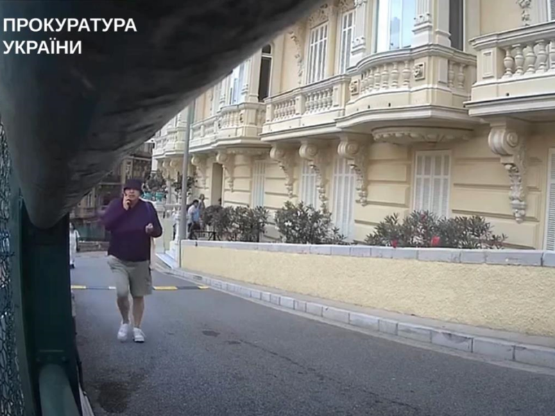 З’явилося відео замаху на Єрмолаєва у Монако