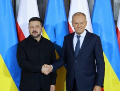 Зеленський розповів про зустріч з Туском